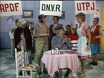 Cena de Reivindicação salarial para o Chaves