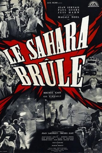 Poster för Le Sahara brûle