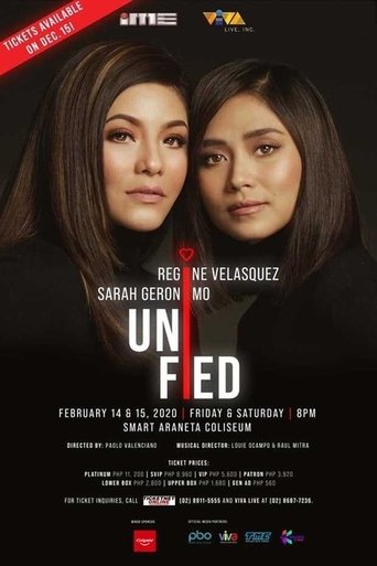 Regine and Sarah: Unified Concert poster