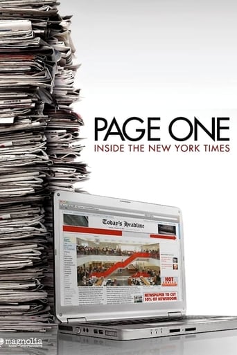 Poster of Page One, un año en The New York Times