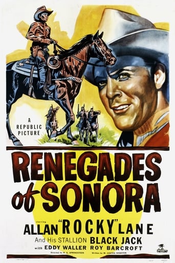 Poster för Renegades of Sonora