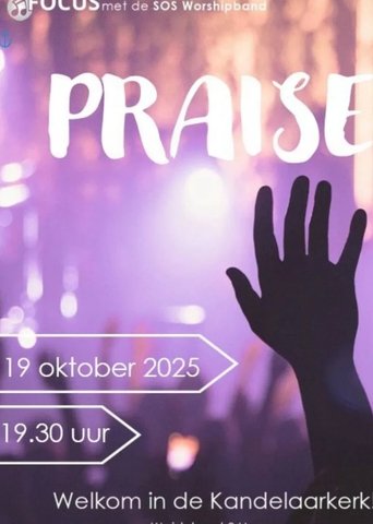 Focus sing-in : praise poster
