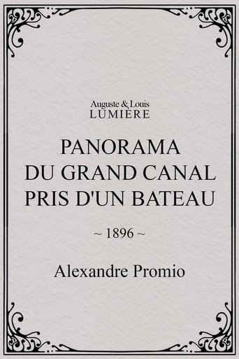 Panorama of the Grand Canal Taken from a Boat (1896)