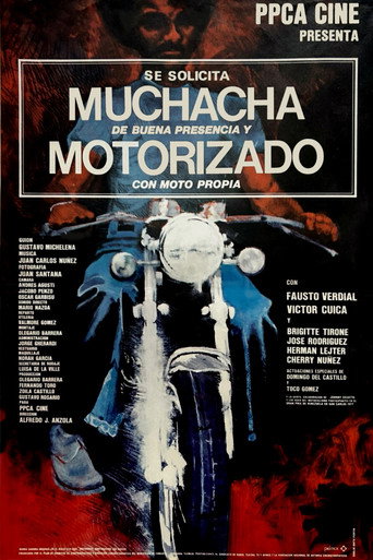 Wanted: Good Looking Receptionist and Messenger with His Own Motorcycle (1977)