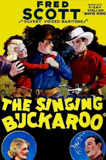 Poster för The Singing Buckaroo