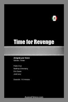 Time for Revenge poster