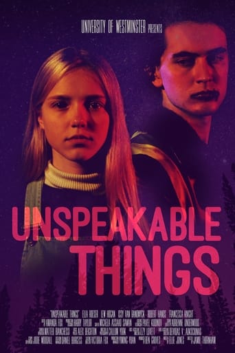 Poster of Unspeakable Things