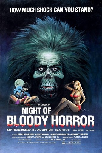 poster The Night Of Bloody Horror