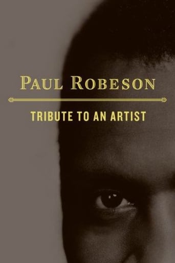 Poster för Paul Robeson: Tribute to an Artist