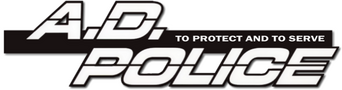 A.D. Police logo