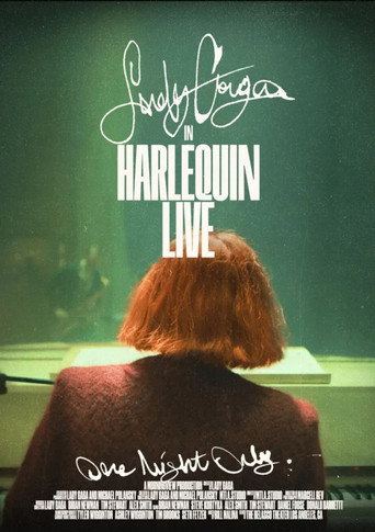 Lady Gaga in Harlequin Live: One Night Only