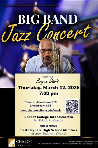 Chabot Big Band Jazz Concert featuring Bryan Davis