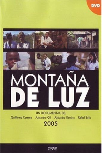 Montaña de luz poster