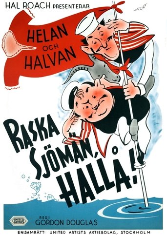 Poster för Raska sjömän, hallå!