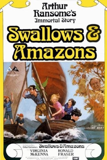 Movie poster: SWALLOWS AND AMAZONS (1974) หนูน้อยอเมซอน