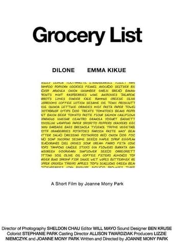 Grocery List