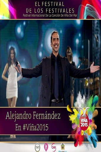 Alejandro Fernández Festival de Viña del Mar poster
