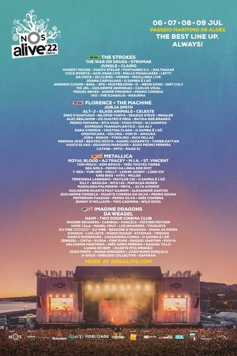 Metallica: Live at NOS Alive Festival 2022 poster