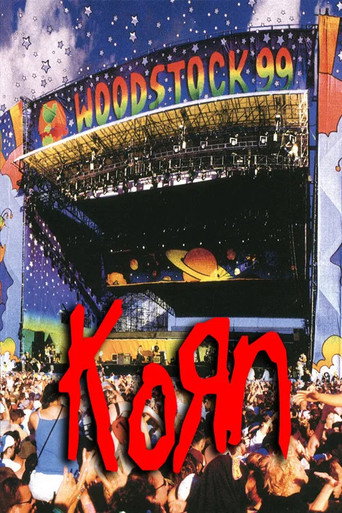 Korn: Live at Woodstock 99 movie poster