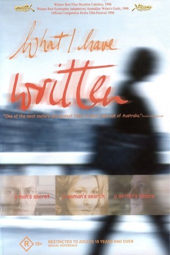 What I Have Written (1996) What I Have Written (1996)