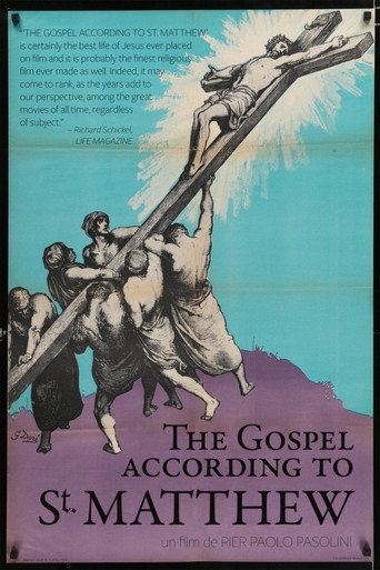 The Gospel According to Matthew poster