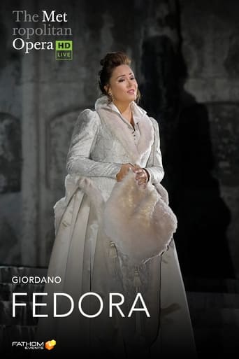 Poster of The Metropolitan Opera: Fedora