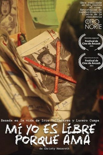 Mi yo es libre porque ama poster