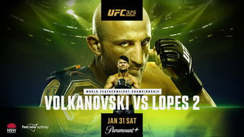 #10 UFC 325: Volkanovski vs. Lopes 2