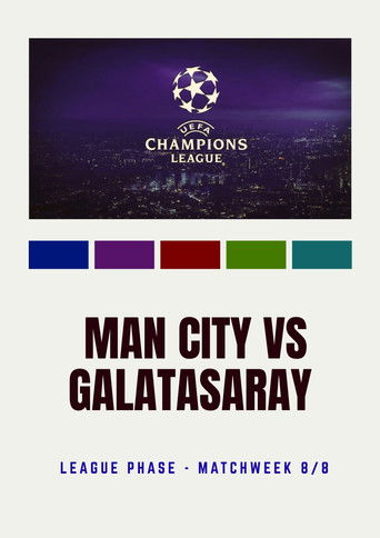 Manchester City VS Galatasaray CL 25/26 (2026)