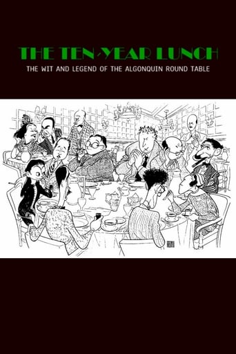 Poster för The Ten-Year Lunch: The Wit and Legend of the Algonquin Round Table