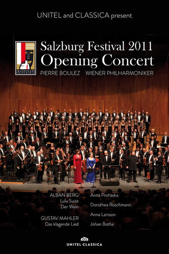 Salzburg Festival 2011 Opening Concert (1970)