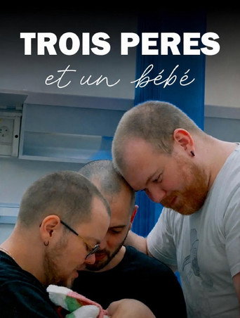 Affiche de Trois pères et un bébé