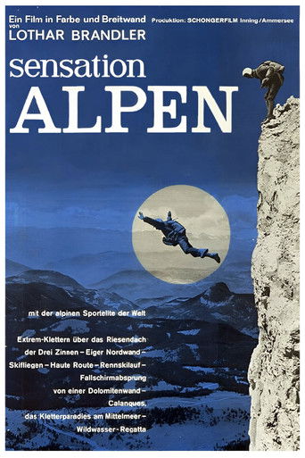 Sensation Alpen poster