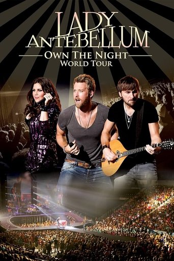 Lady Antebellum Own the Night poster