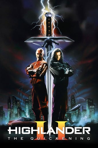 Movie poster: Highlander II: The Quickening (1991) ล่าข้ามศตวรรษ 2