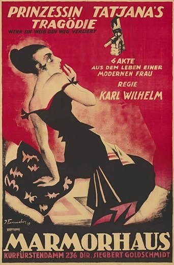 Poster för Prinzessin Tatjana's Tragödie