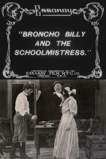 Poster för Broncho Billy and the Schoolmistress