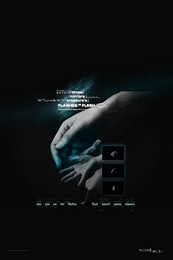 Poster of Three Mirrors Creature's Flashes of Flesh