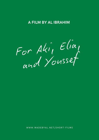 For Aki, Elia, and Youssef