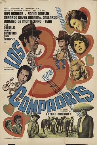 Poster of Los tres compadres