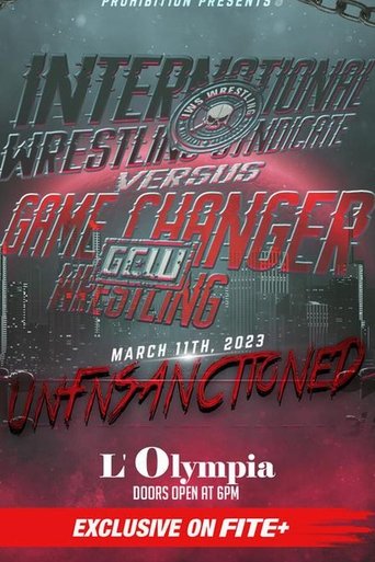 IWS vs GCW UnFnSanctioned poster