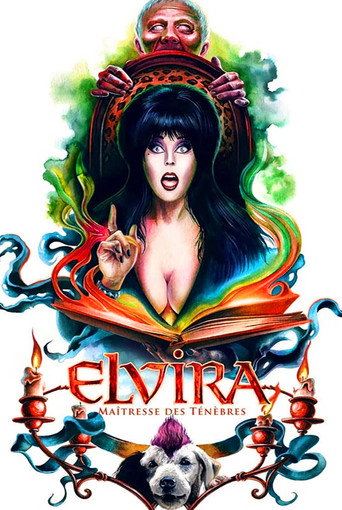 Elvira, maîtresse des ténèbres - affiche officiel