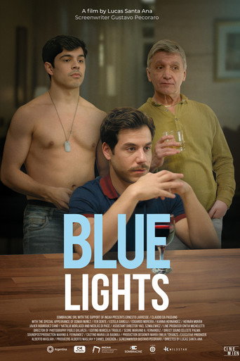Blue Lights (Luces azules)-poster