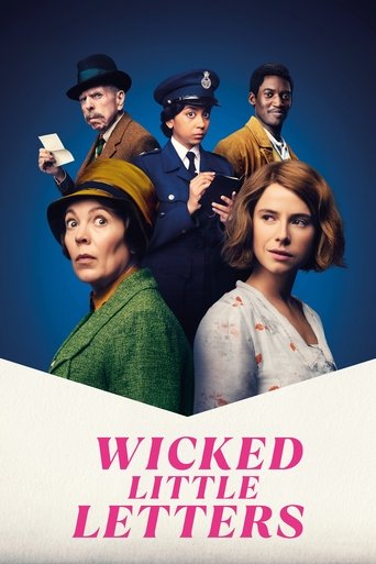 Movie poster: Wicked Little Letters (2023)