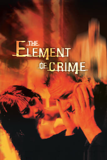 poster The Element of Crime