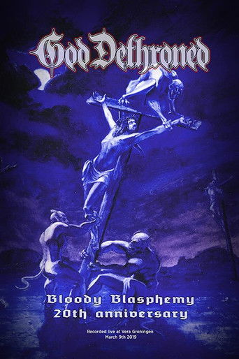 God Dethroned: Bloody Blasphemy 20th anniversary poster