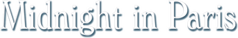 Midnight in Paris logo