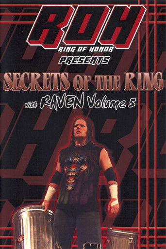 Secrets of The Ring w/ Raven Vol. 5 poster 2