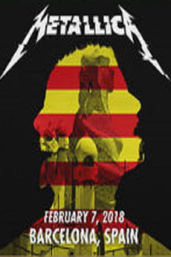 Metallica Live Barcelone poster