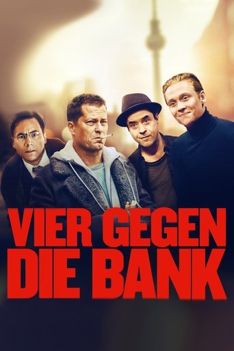 Poster för Vier gegen die Bank